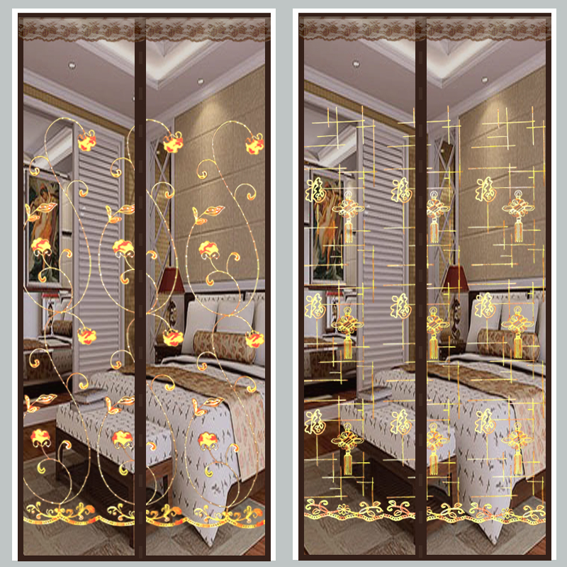 Velcro anti-mosquito curtain summer high-grade magnetic soft gauze door screen window anti-fly anti-mosquito curtain self-priming free of punching