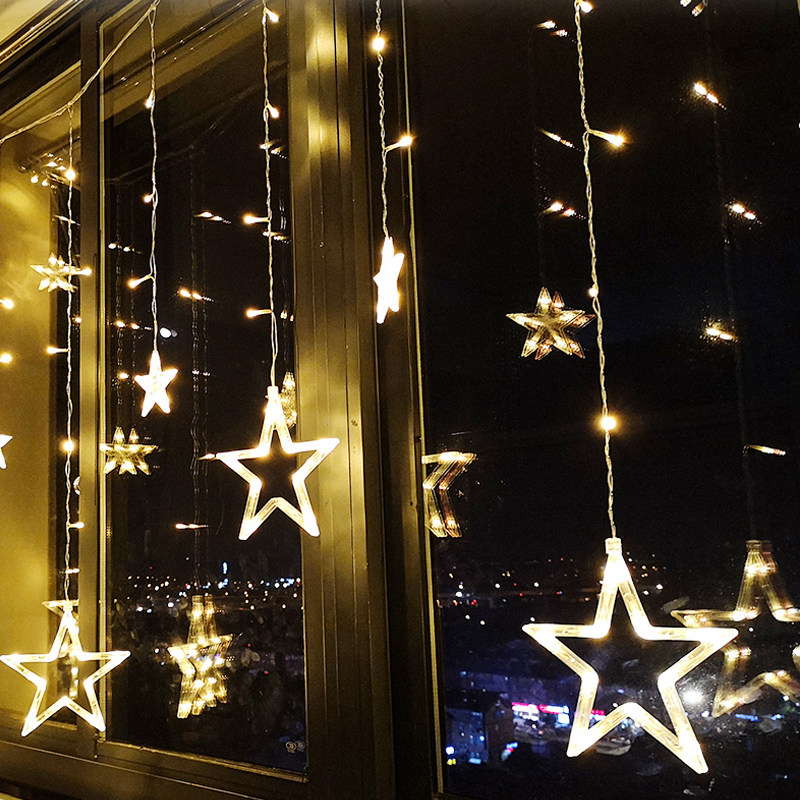 Star lights led lights birthday decoration room bedroom romantic curtains decoration lights starry lights string lights