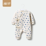 Удерживающий тепло комбинезон для новорожденных для младенца, демисезонное боди подходит для мужчин и женщин для девочек, термобелье, увеличенная толщина