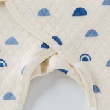 Удерживающий тепло комбинезон для новорожденных для младенца, демисезонное боди подходит для мужчин и женщин для девочек, термобелье, увеличенная толщина