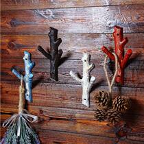 American style rural cast iron hook hanging wall style clot