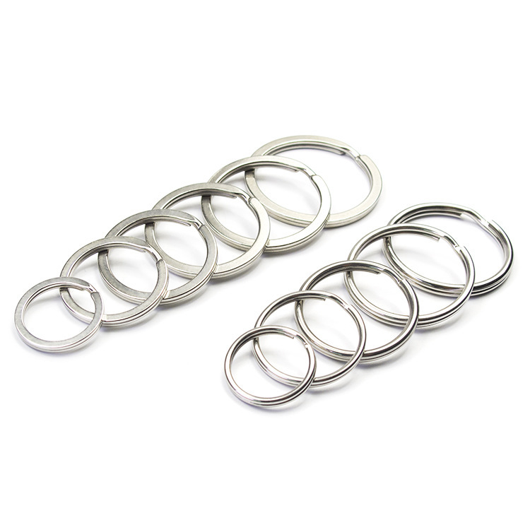 Seiko stainless steel key ring car key ring metal keychain key chain 12 15 202532 mm