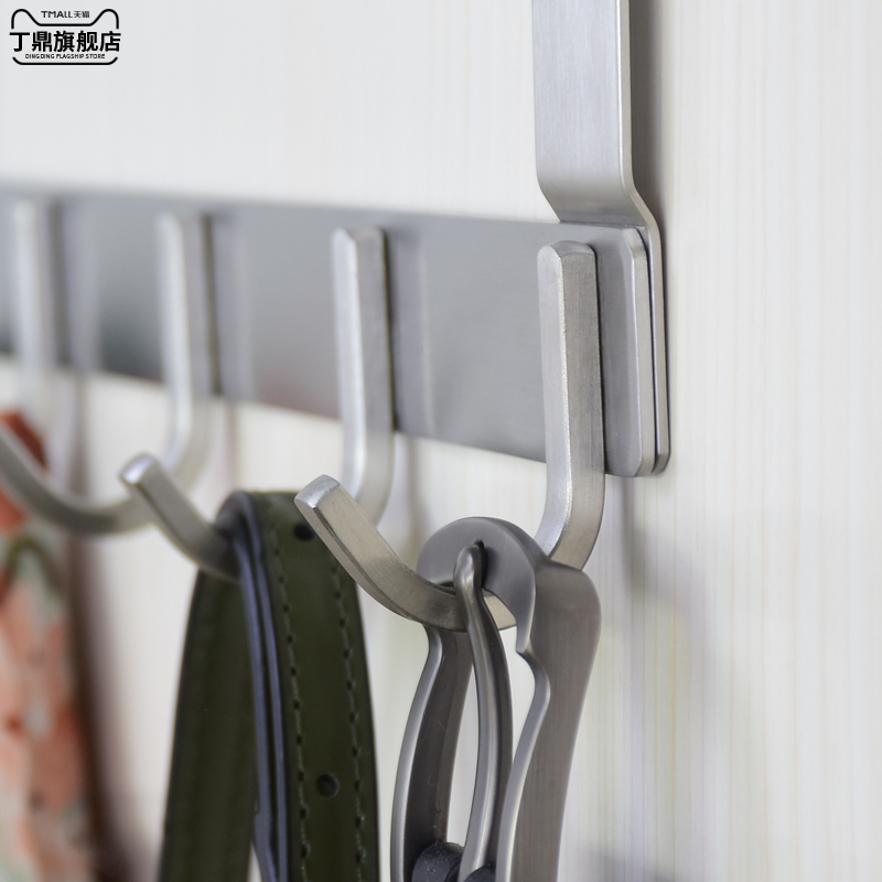 Door rear hanger not limited to door thick room door style hanging clothes hook door frame door hanger 5 cm thick door 6cm lengthened