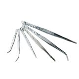 Пинцет из нержавеющей стали, большие хлопковые шарики, зубчатая повязка на голову