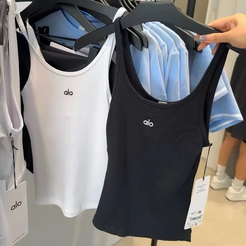 Canada Direct Mail Alo Ribbed Prosper Tank Ribbed Camisole Yoga Fitness Base Layer Shirt Canada Direct Mail Alo Ribbed Prosper Tank Ribbed Camisole Yoga Fitness Base Layer Shirt