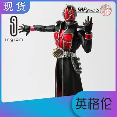 Japanese version of Bandai SHF real bone carving Kamen Rider WIZARD Magician Master flame style