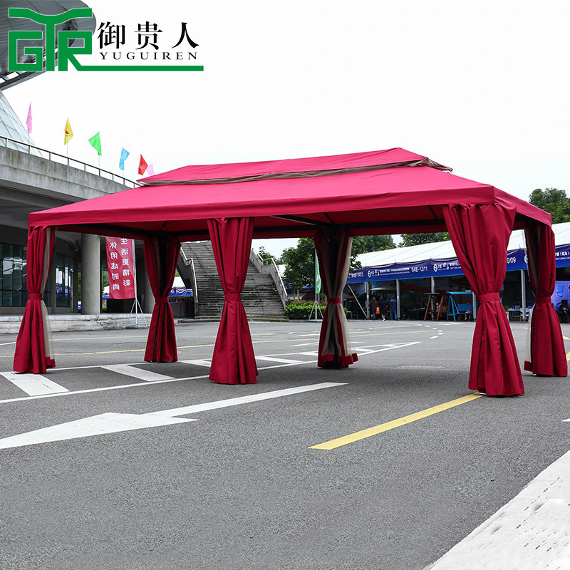 Royal noble outdoor tent Gazebo Villa Courtyard Garden Large Roman tent 4 meters wedding shed Advertising shed