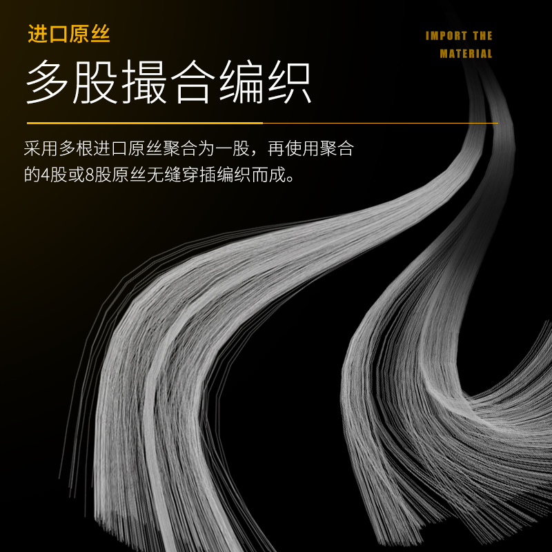 大力马鱼线：100米PE线路亚线编织线，钓鱼达人的必备神器！