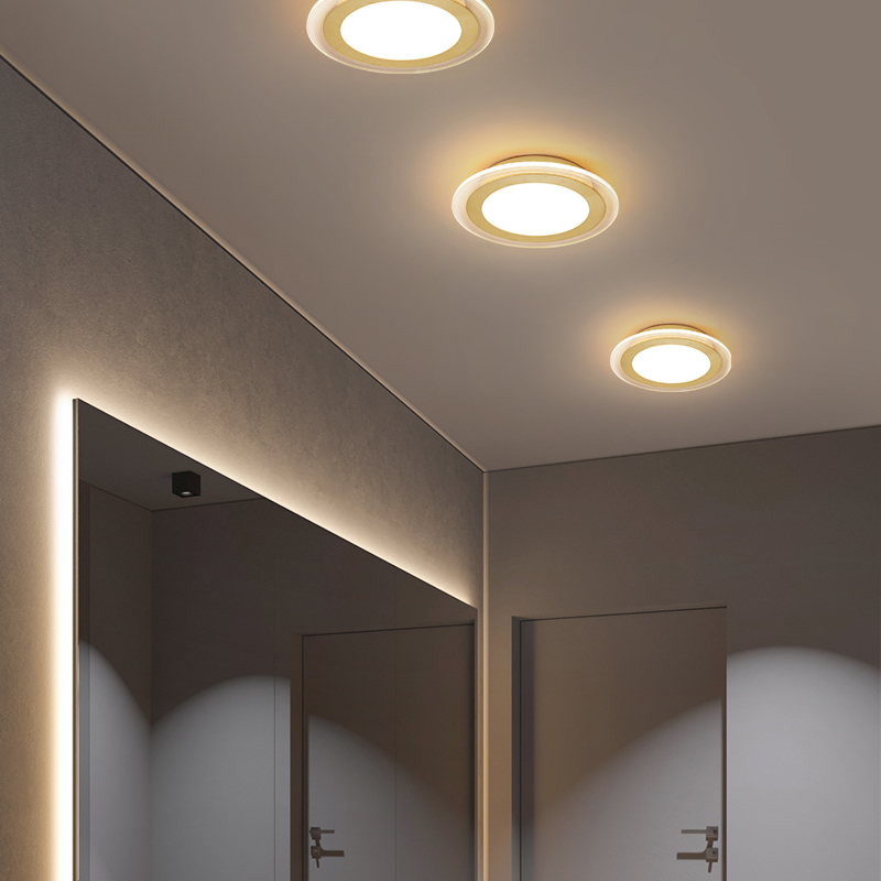 Walking Road Light Creative Brief About the Hood Guan Guan Guan Cloakroom Suction light led into the door Entrance Hallway Balcony Lamps