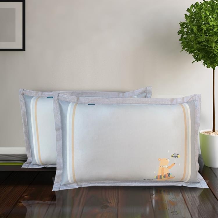 Một đôi gối băng lụa mùa hè gối mùa hè mát mẻ cho trẻ em nhà thoáng khí thoáng mát. - Gối trường hợp gối tre