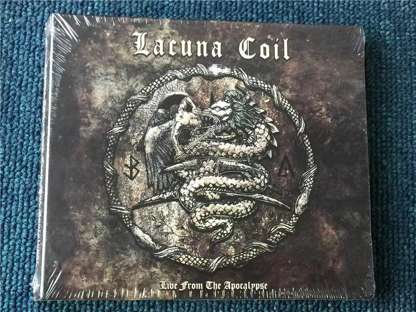 Lacuna Coil Live from The Apocalypse CD+DVD OM Версия нераспечатана Изображение 1