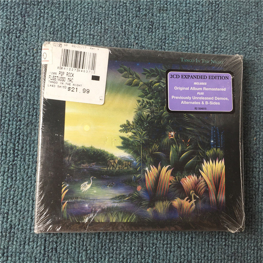 Нераспечатанная версия "Танго в ночи" от Fleetwood Mac 2CD OM Изображение 1