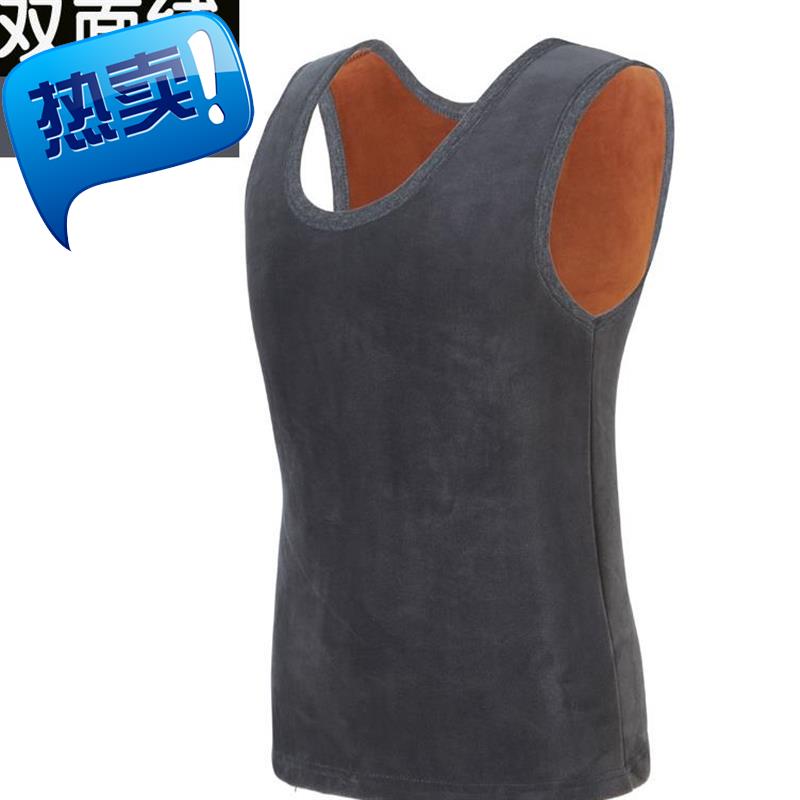 Womens 7 bông giản dị mỡ lỏng lẻo thể thao ngắn giải trí lớn nam thanh thiếu niên nam ấm vest cộng nhung.