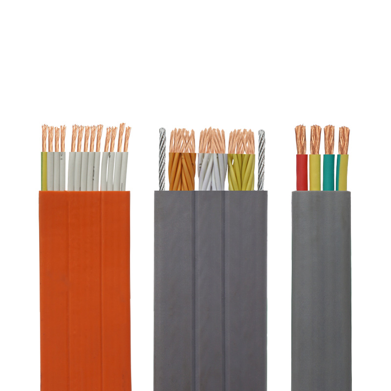 Flat lift cable TVVB3 * 4 6 10 16 25 25 crane travelling automatic door accompanying soft flat cable