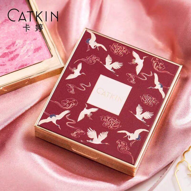 Kating Sauvignon Blanc Qiongzi Crane Blush with nude makeup to brighten complexion, highlight and repair volume, rouge makeup, net red style