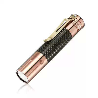 Lumintop Lei Ming Rabbit Red Copper Prince Prince Copper Carbon Fiber Copper Shell 18650 Flashlight