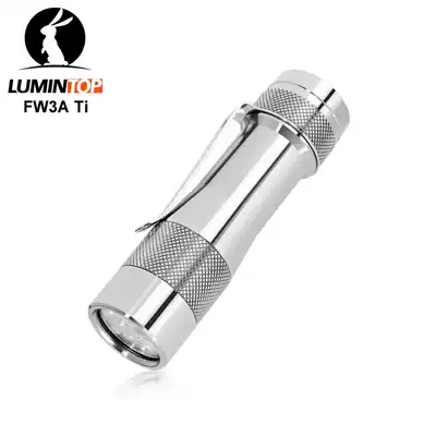 Lumintop Leuming rabbit FW3A(titanium) titanium alloy version compact 18650 three light beads portable EDC
