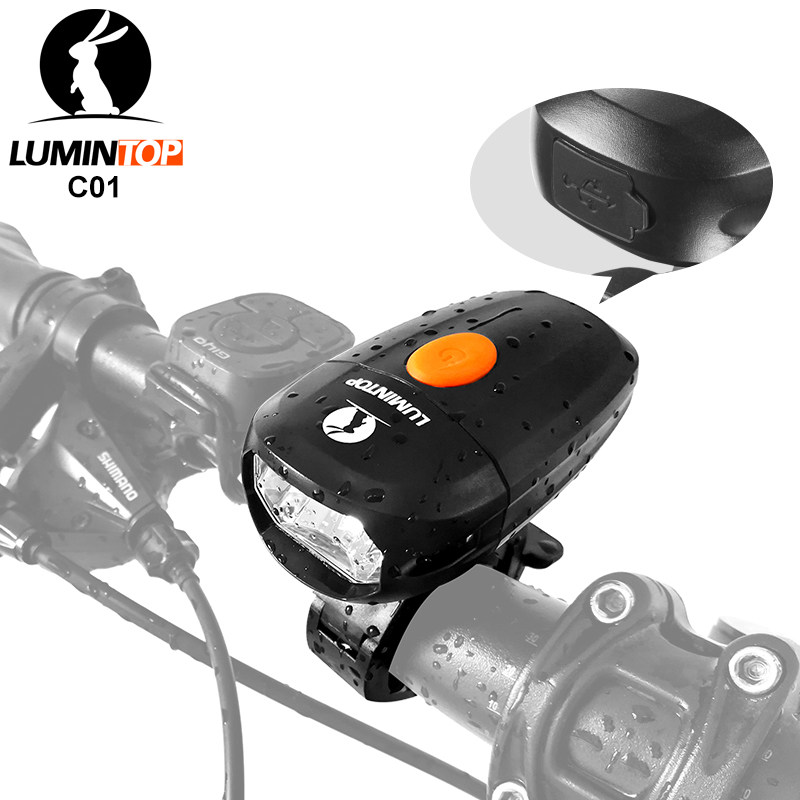 Lumintop Leiming Rabbit C01 Bicycle Light German Standard Anti-Glare City Ride USB Rechargeable Bicycle Headlight