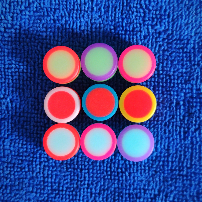 Flashlight back clip wealth cloth buckle luminous EDC back clip 9 color luminous material