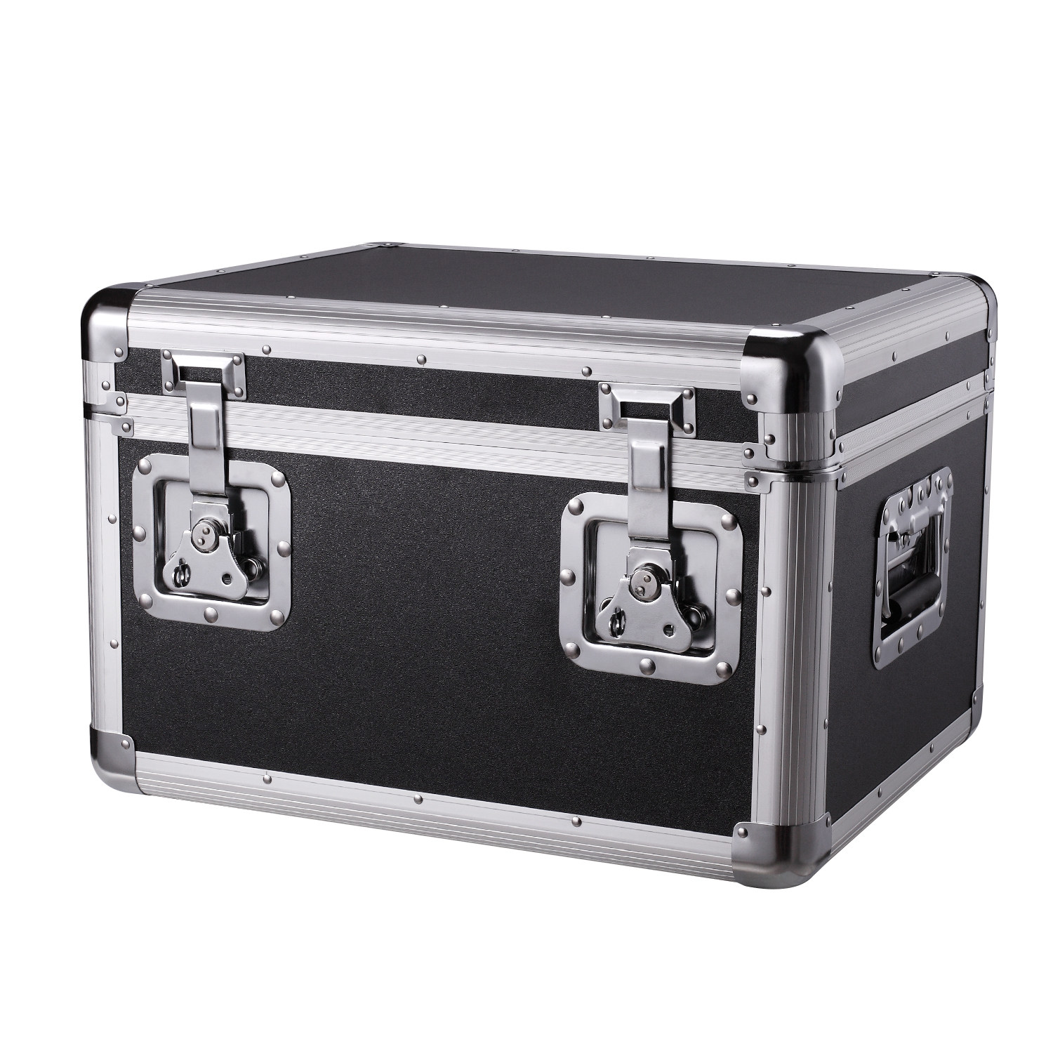 Super large aluminum alloy storage kit hardware storage box large number stainless steel iron thickened type air box with wheel