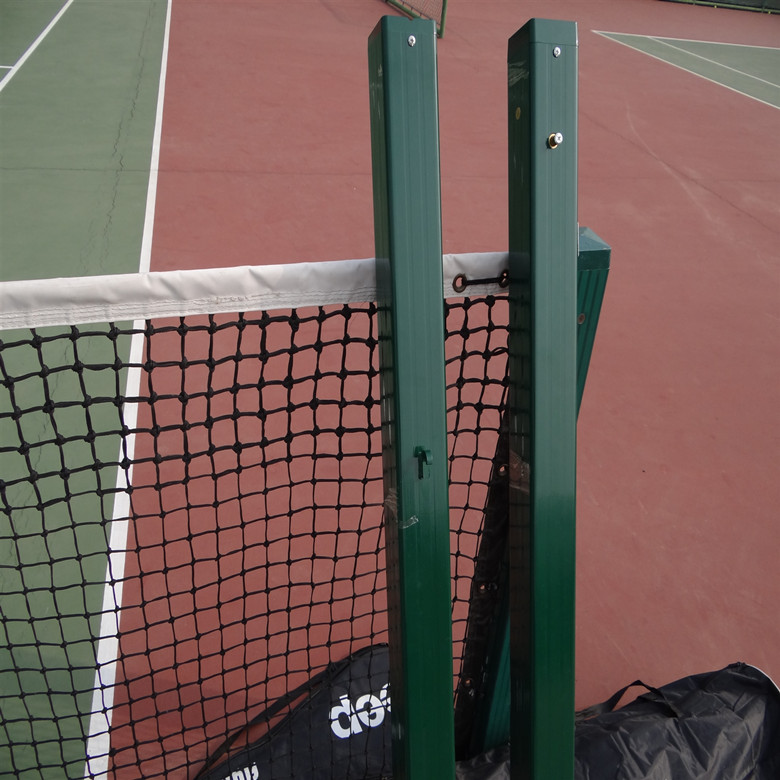 Pre-embedded tennis column push-pull middle column aluminium alloy material round column competition type standard top floor screw fixing-Taobao