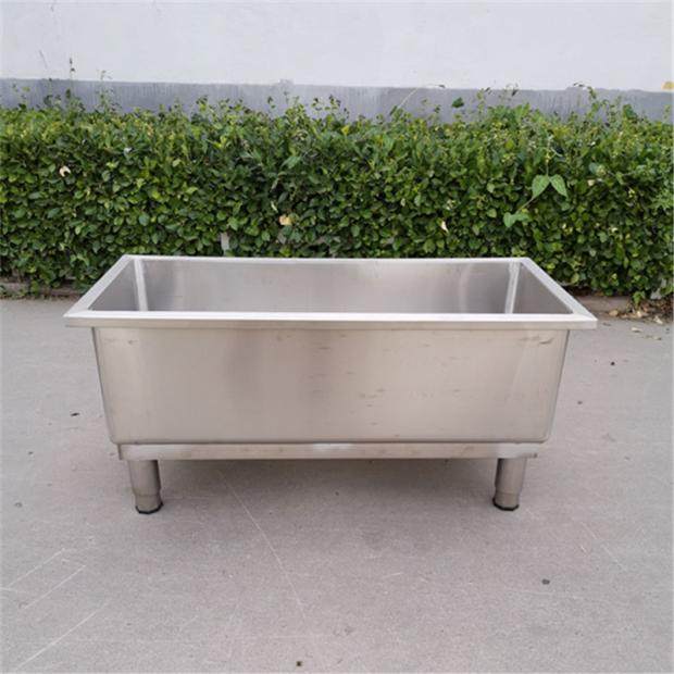 Stainless steel pool Mop pool thawing pool Mop pool Kindergarten wash basin Mop basin 304 mop pool