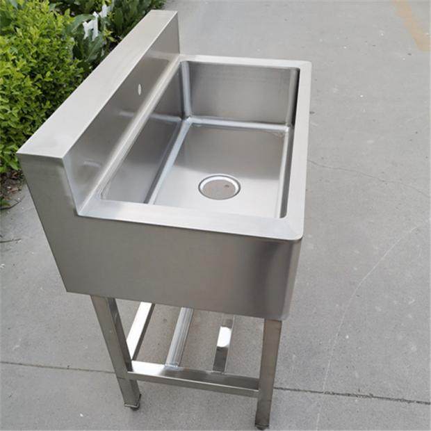 Stainless steel hand washing, vegetable washing, wash basin 304 commercial sink sink, school hospital, kindergarten sink