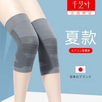 Graphene knee guard female summer thin joint old old cold leg special air conditioning room warm and anti-slip sheath