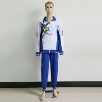 Haibei Elementary School Uniforms for Liwan Students Summer Short Sleeve Autumn Winter Long sleeves Long sleeves Long Pants Jacket Suit Cotton Clothes School Designation