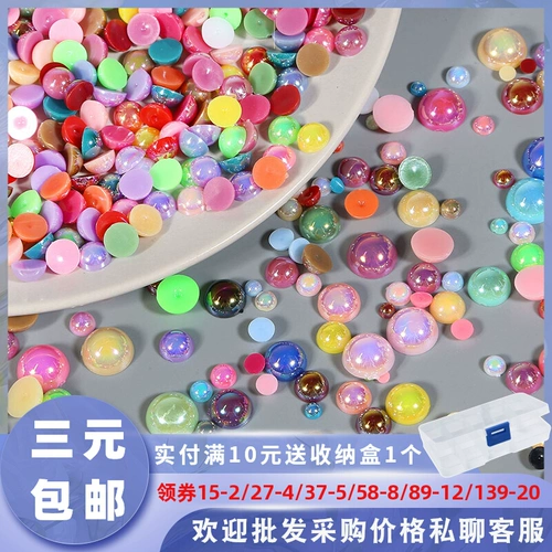 Наклейки из жемчуга, кукла, шпильки для волос, заколка для волос ручной работы, аксессуар с аксессуарами, «сделай сам»