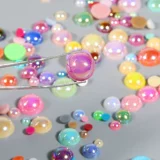 Наклейки из жемчуга, кукла, шпильки для волос, заколка для волос ручной работы, аксессуар с аксессуарами, «сделай сам»