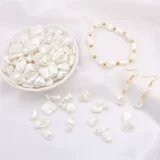 Браслет из бусин из жемчуга, бусины, браслет из бисера, ожерелье и серьги ручной работы, аксессуар, аксессуары