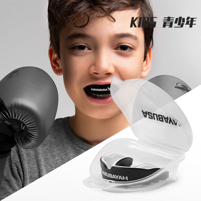 HAYABUSA Hayabusa Children's Boxing Tooth Guard Sanda Fighting Training Muay Thai Sport Tooth Guard Braces Tooth Guard