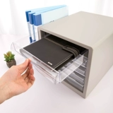 Deli Desktop File Cabinet 9772 Multi -Layer File File Cabinet пять -слоя вертикального пластикового файла.