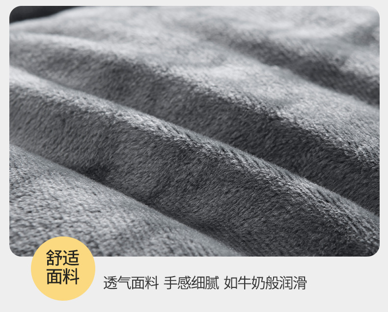 天猫超市 百富帝 加厚法兰绒冬被 6斤 200*230cm 图8