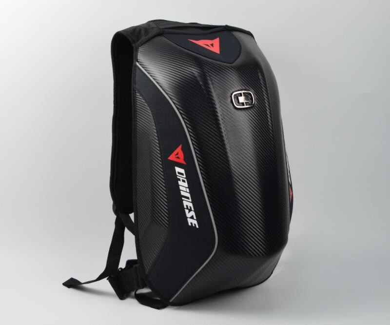 ogio Backpack Carbon fiber Dan Kawasaki KTM Riding Bag Shoulder backpack Motorcycle shell Turtle shell shape