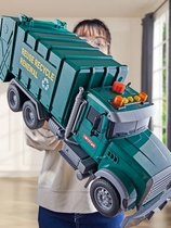 Toy Road Sweeping Vehicle Model Garbage Kids 2 Year Old Boys 2021 New Model Sprinkler Large Simulation