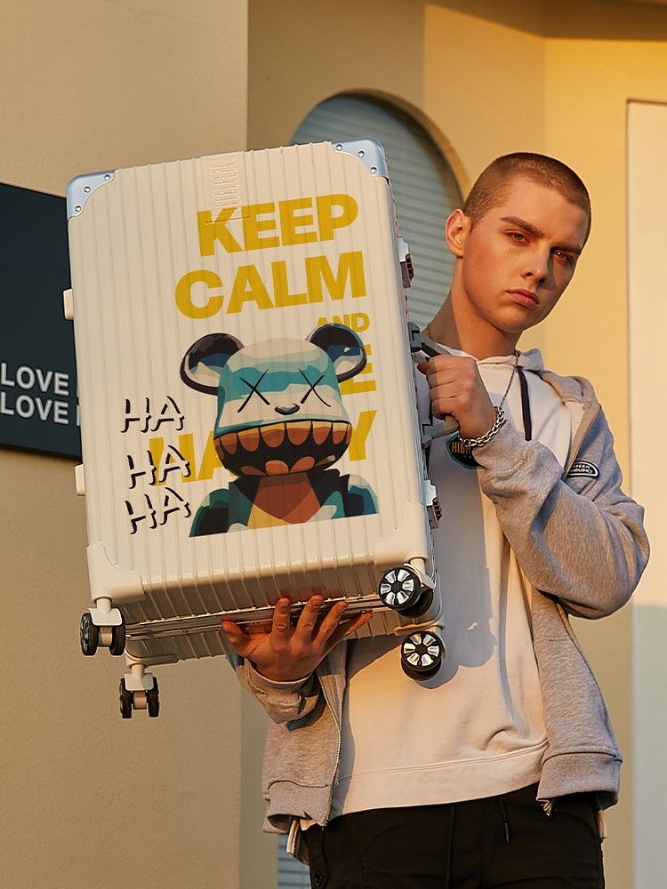 Suitcase aircraft can be brought on board with boarding can travel the Top  Brand Lens tide upscale high face value small crowdsourced