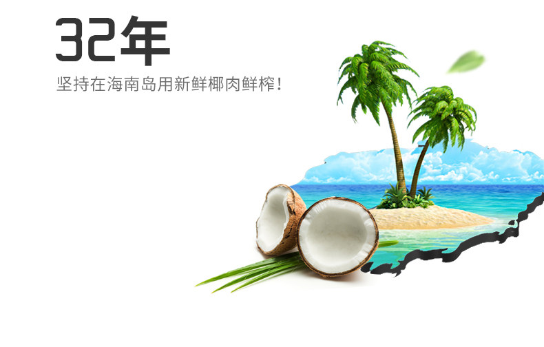 椰树 正宗椰树牌椰子汁饮料 245ml*24盒 图3