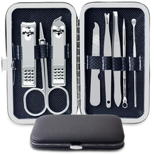 美甲工具不锈钢修脚刀8件套