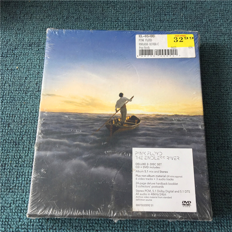 Фильм сломан и нераспечатан Pink Floyd The Endless River CD+DVD Изображение 1