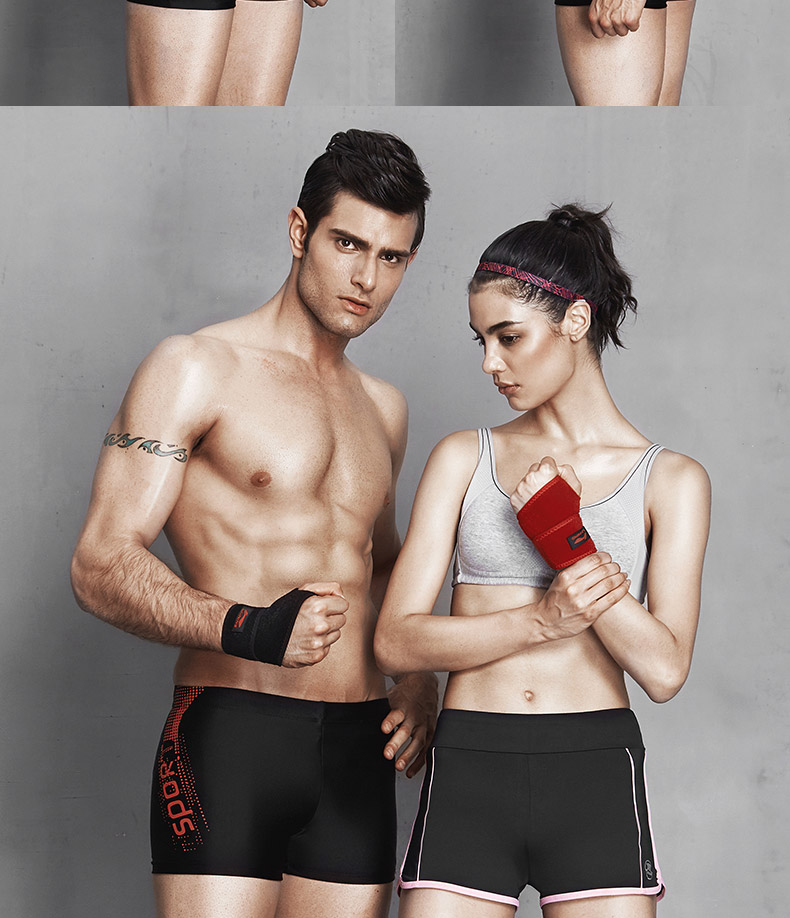 Vòng tay Li Ning nam và nữ thể thao thiết bị bảo vệ bóng rổ cầu lông thể dục mùa hè mỏng đào tạo thiết bị hấp thụ mồ hôi - Dụng cụ thể thao băng đầu gối khi chơi the thao