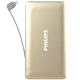 Philips pin sạc dự phòng điện thoại di động kho báu 10000 mAh DLP6100V Apple chuyên dụng Android siêu mỏng - Ngân hàng điện thoại di động