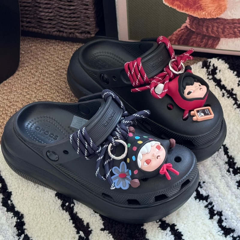 Suitable for Crocs Clogs Accessories Bubble DIY 3D Decorative Buckle Accessory Set Snap Shoe Buckle Shoe Flower