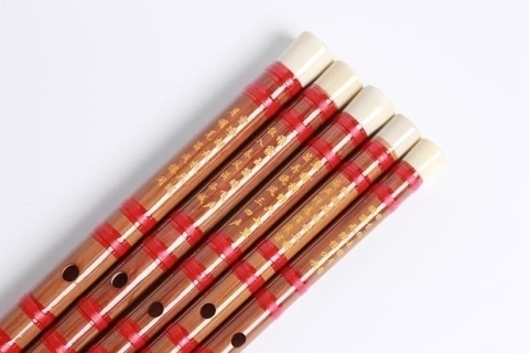 Một cây sáo g t f sáo sáo trúc sáo trúc sáo mới bắt đầu mua một tặng năm phụ kiện - Nhạc cụ dân tộc dan ti ba