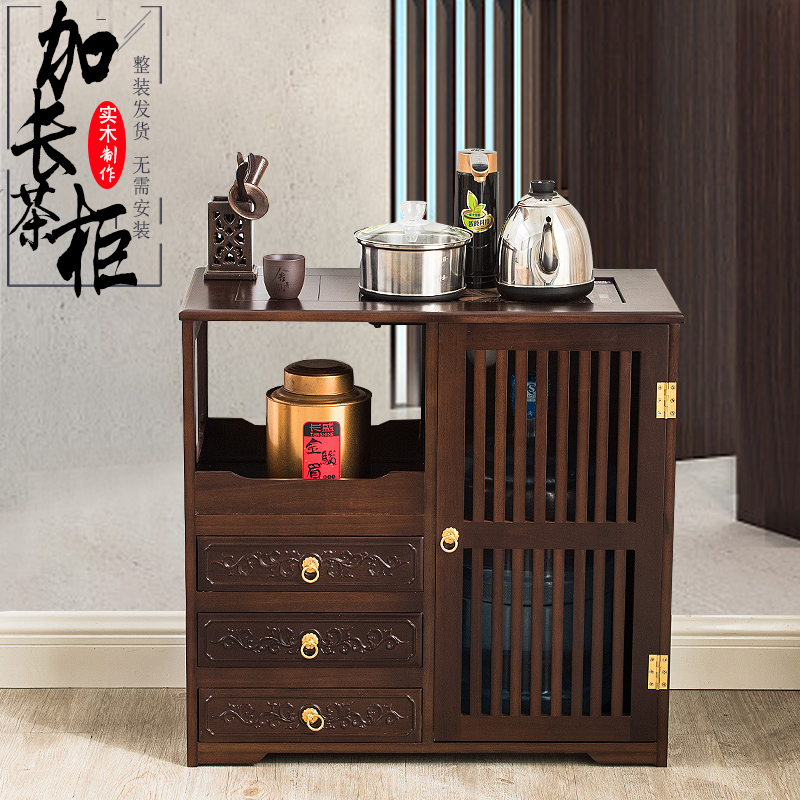 Tea cabinet Building tea table household small tea table tea table tea table tea table side cabinet