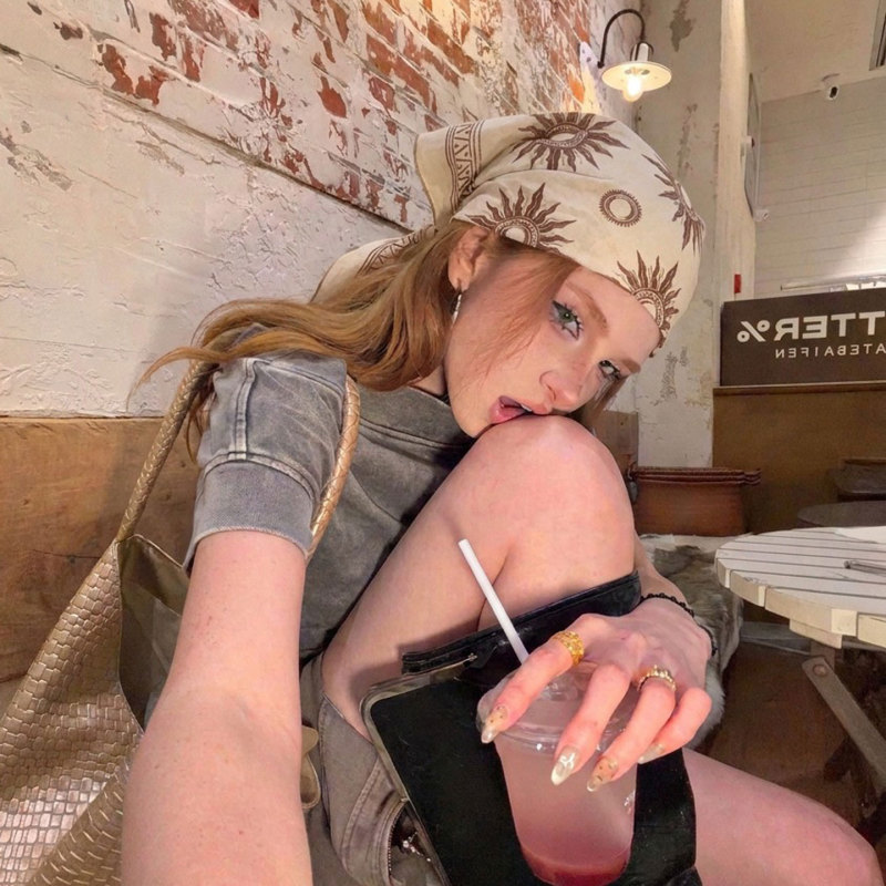 American Style Spicy Girl Headscarf Women's Turban Small Square Scarf Silk Scarf Headband Women's 2026 New Street Dance Hip-Hop Y2K Headwear American Style Spicy Girl Headscarf Women's Turban Small Square Scarf Silk Scarf Headband Women's 2026 New Street Dance Hip-Hop Y2K Headwear