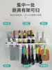 Kitchen shelf Wall-mounted non-perforated storage knife rack utensils supplies Spices taste small department store hanging shelf Kitchenware