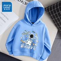 Осенняя космическая толстовка с капюшоном