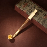 Шесть цветов нефритового искусственного нефритового посуды Colls Golden Made Golden Silk Bamboom, нефритов